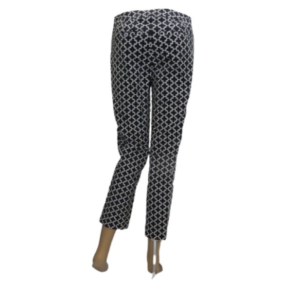 White House Black Market Geometric Design Skinny Pants - Picture 5 of 7